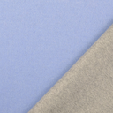 Mantelstof Doubles Faces Blue/Grey