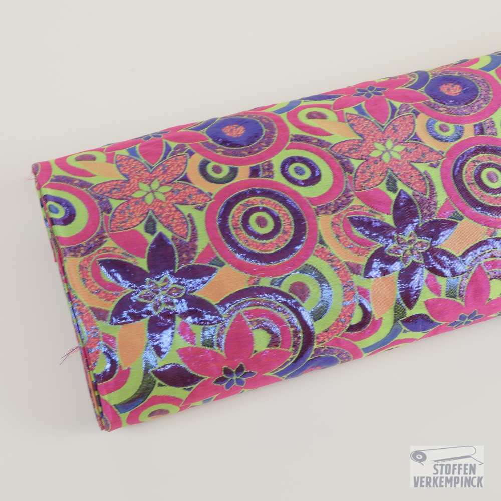 Brokaat Circle/Flower Pink/Purple