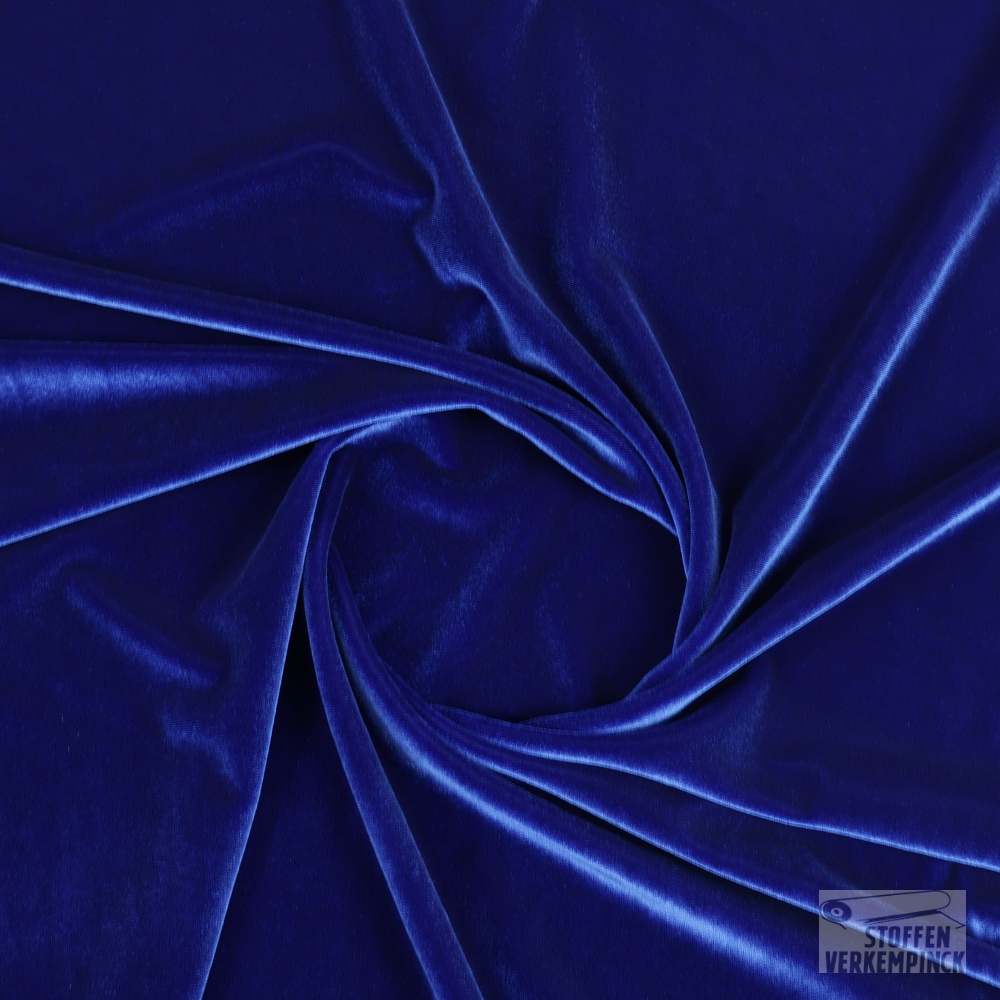 Fluweeljersey met Lycra Royal