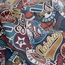 Raincoat College Patches Petrol