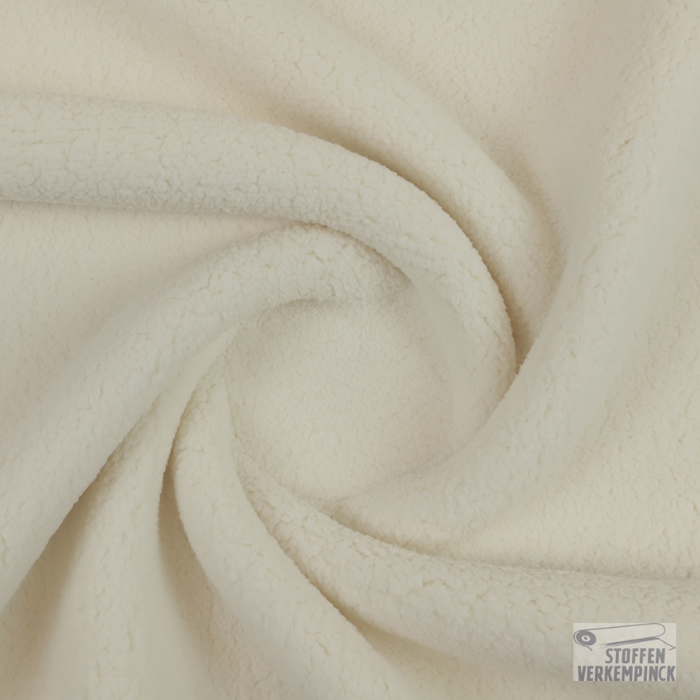 Soft Curly Fur Teddy Off White