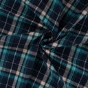 Flanel Tartan Marine/Petrol
