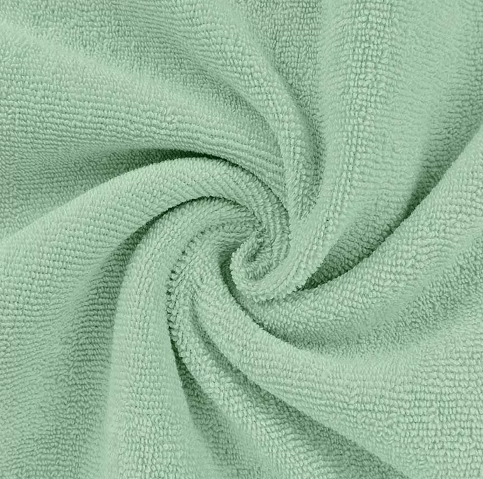 Stretch Badstof Mint
