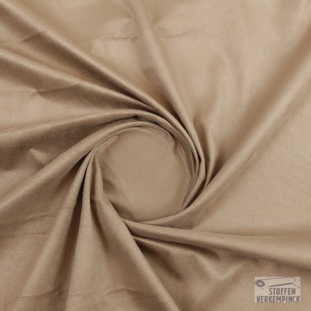 Suède Stretch Luxe - Dark Beige