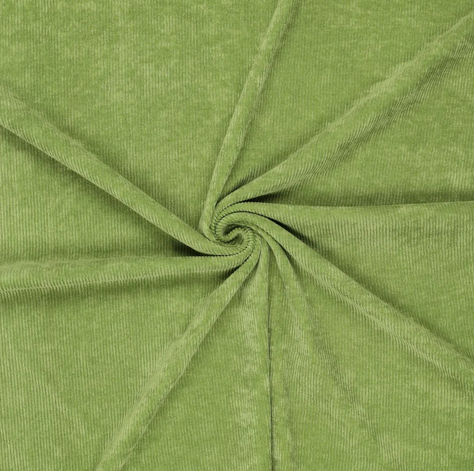 Corduroy Stretch Soepel Lime