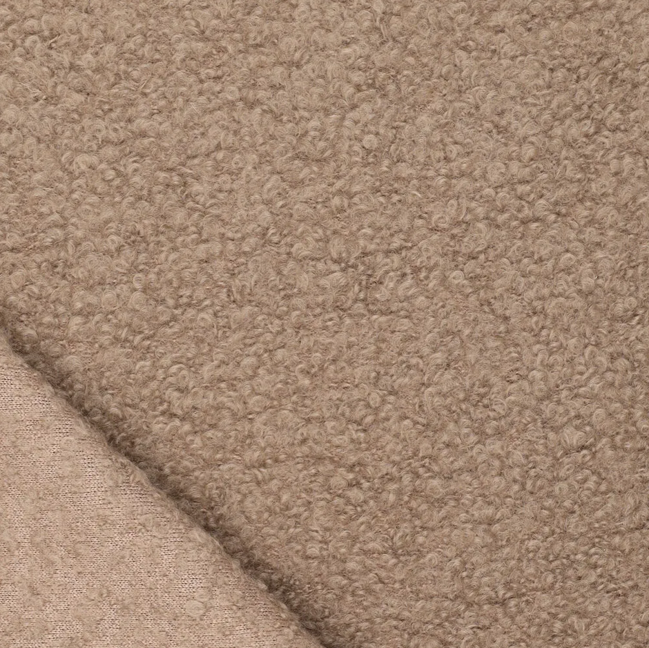 Wool Bouclé Taupe