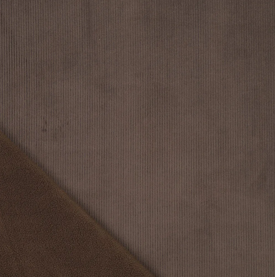 8W Corduroy Supersoft Bounded Dark Brown