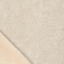 Ribvelour Frosty met Teddy Cofur Light Beige