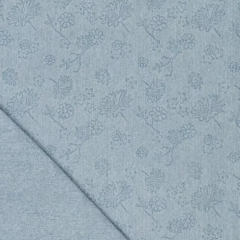 Embossed Jeans 9.5 OZ Light Blue
