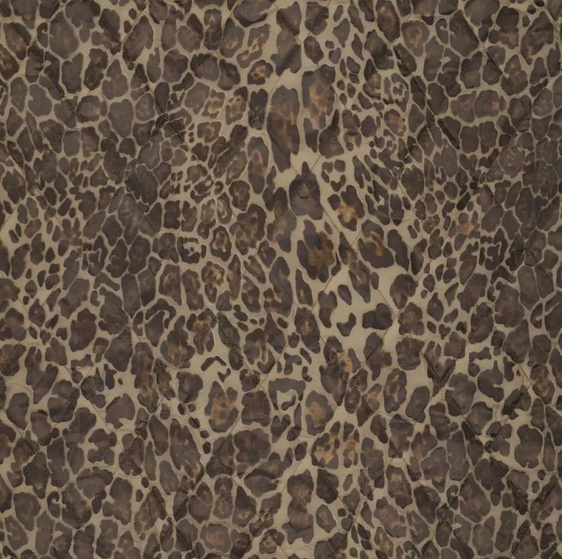 Matelassé Water Repellant Panther