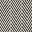 Mantelstof Recycled Woolblend Chevron Black