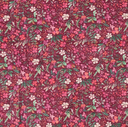 Stretch Corduroy Digiprint Flowers - Pink
