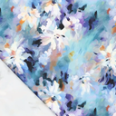 Heavy Viscose Satin Stretch Beatrice Blue/Lilac