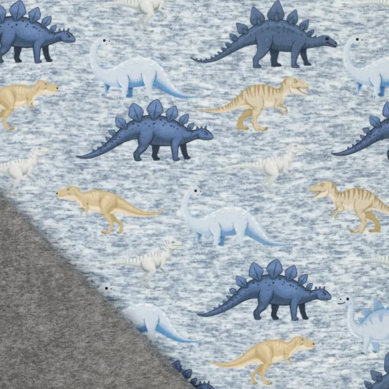 Alpenfleece digital Dino's Blue