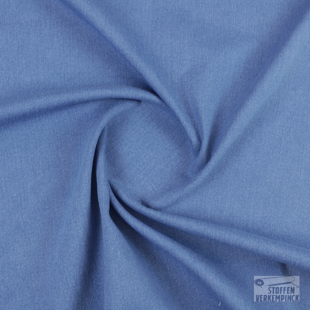 Stretch Jeans 12 OZ Zwaar Midden Blauw