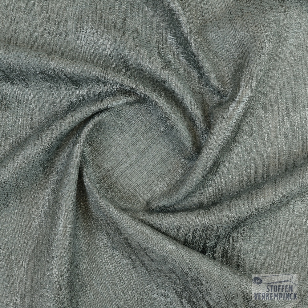 Gordijnstof Uni "Achievement 04 Antracite" 