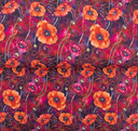 French Terry digital Meadow Breeze