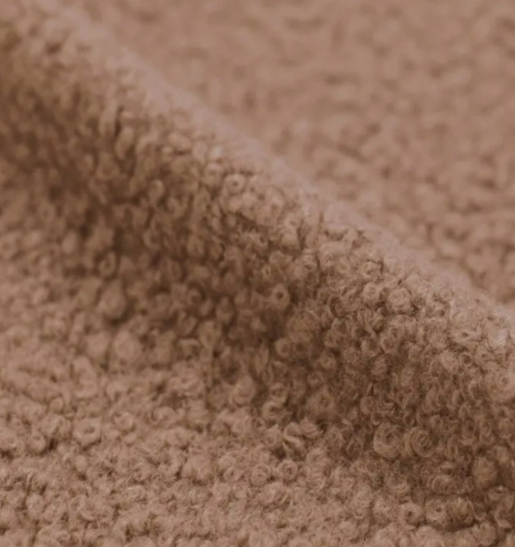 Curly Fleece Mocha