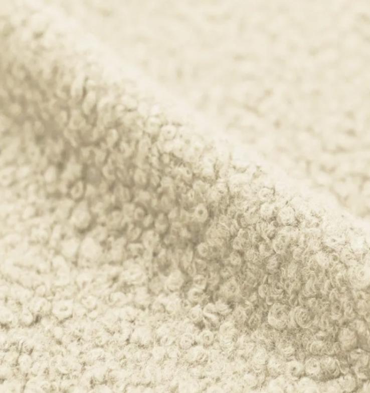 Curly Fleece Ecru