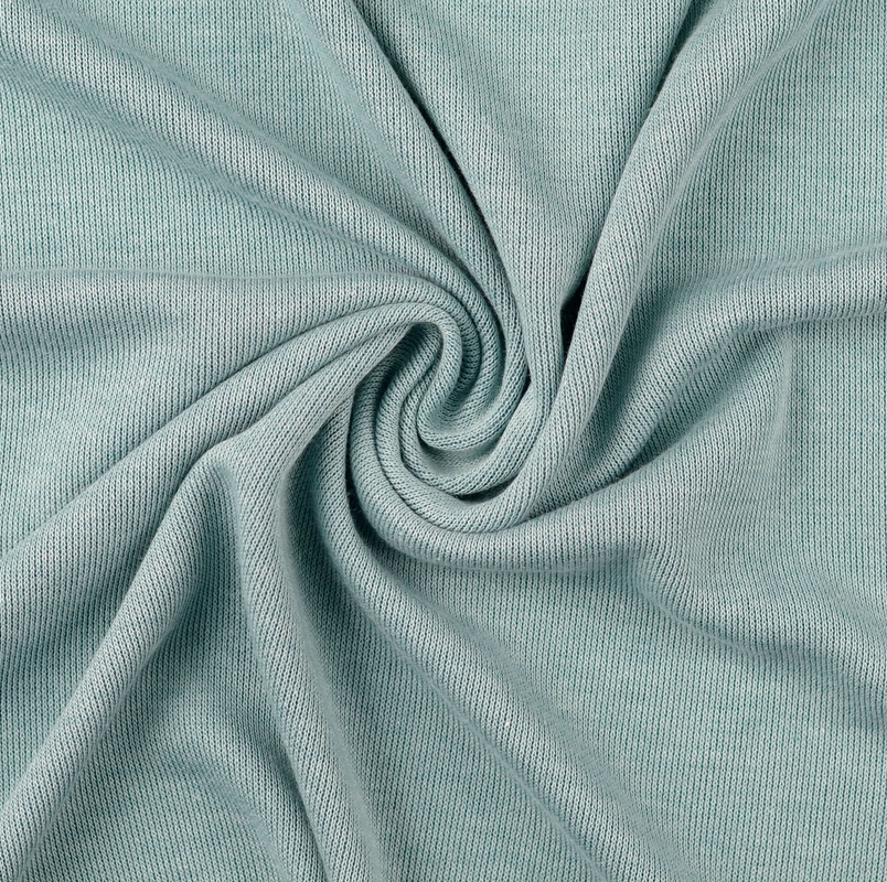 Gebreide Stof Pastel blauw