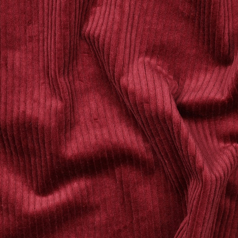 Corduroy Washed 6W Stretch Bordeaux Red