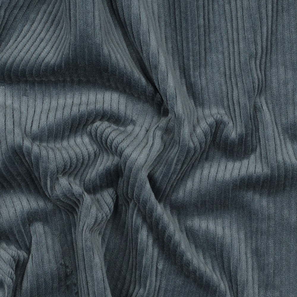 Corduroy Washed 6W Stretch Grey Blue