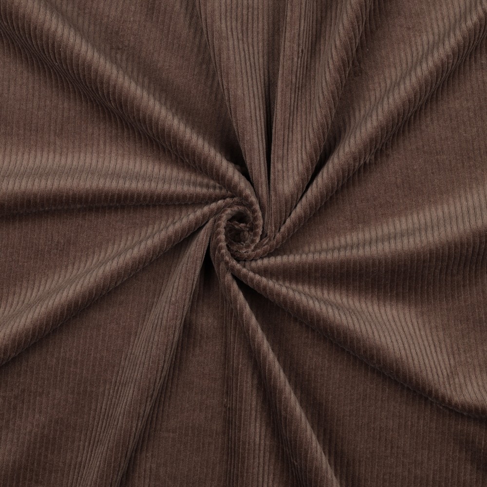 Corduroy Washed 6W Stretch Brown