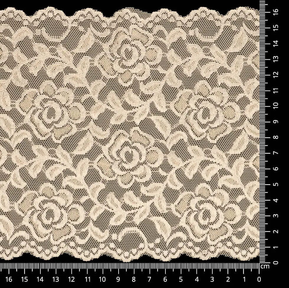 Nylon stretch kant 160mm - Beige