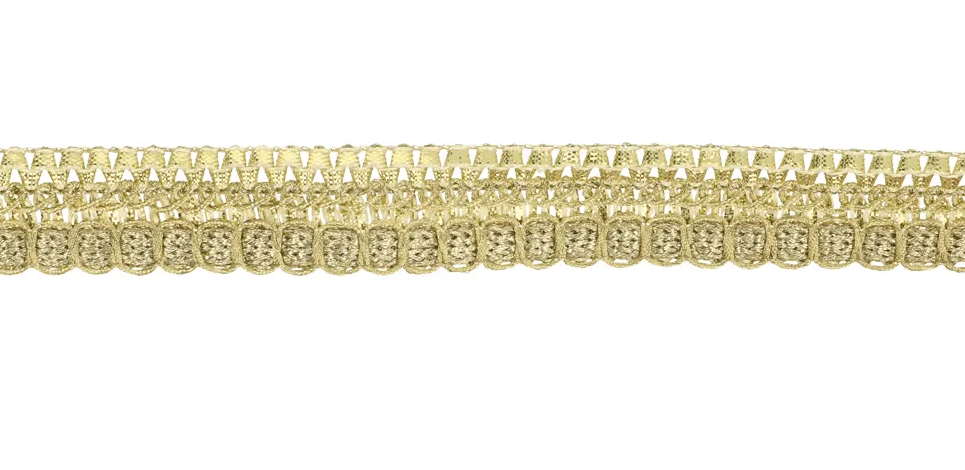 Band met lussen licht goud