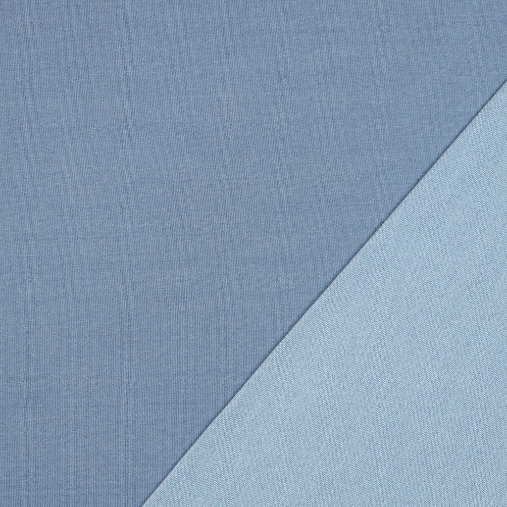 Denim French Terry Bleached