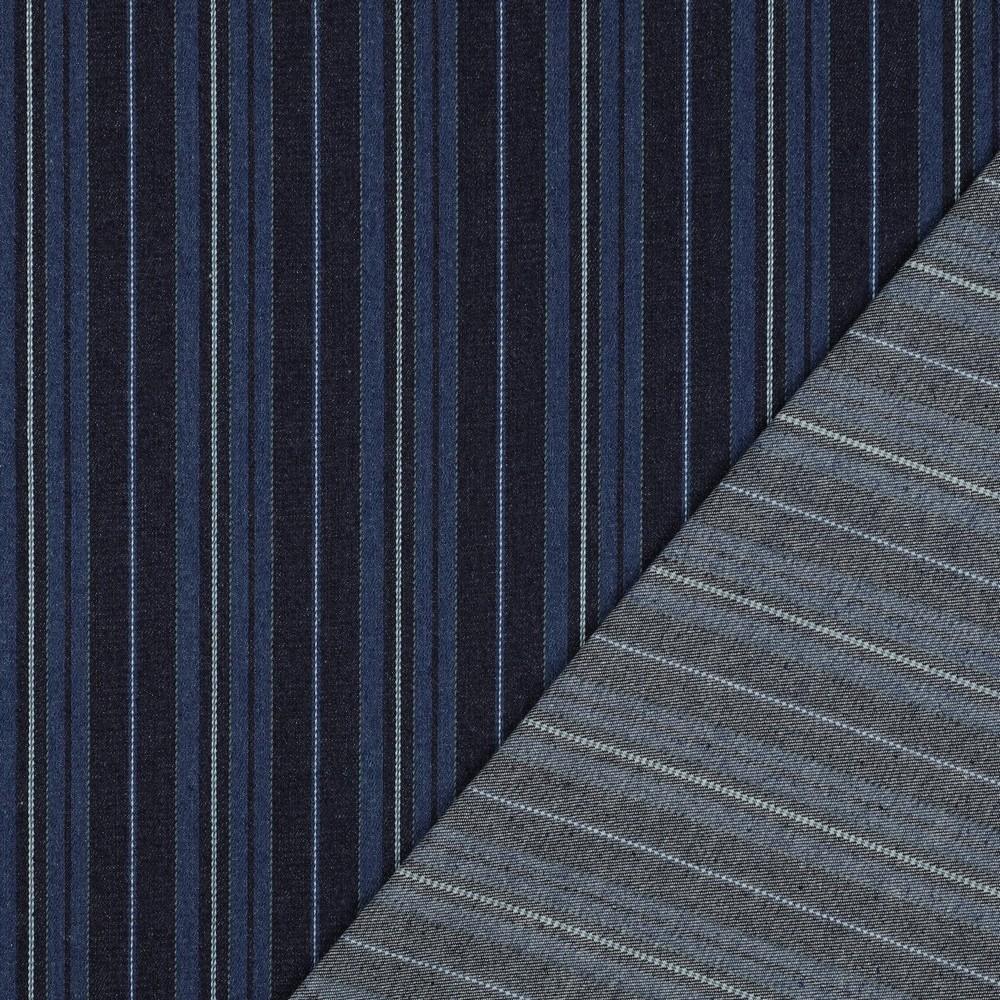 Denim Stripes Dark Blue/Blue