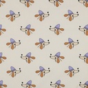 Fine Popeline Dogs Ecru