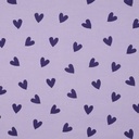 Flanel Hearts Lila