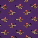French Terry Dogs Purple