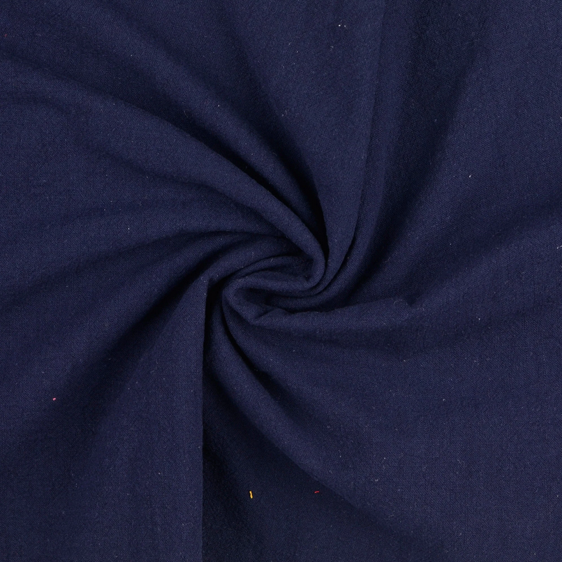 Katoen gewassen Vintage Navy