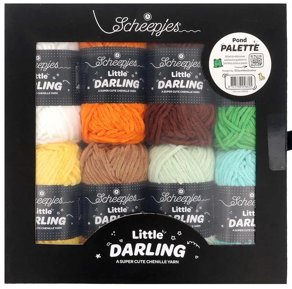 Scheepjes Little Darling colour pack 8x25g - Pond Palet