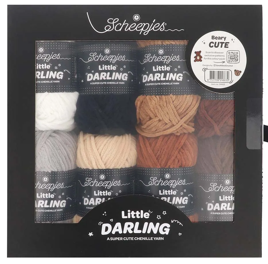 Scheepjes Little Darling colour pack 8x25g - Beary Cute