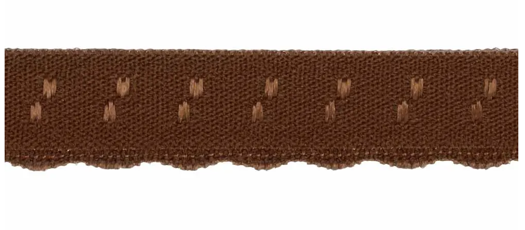 Elastisch Vouwkant bruin