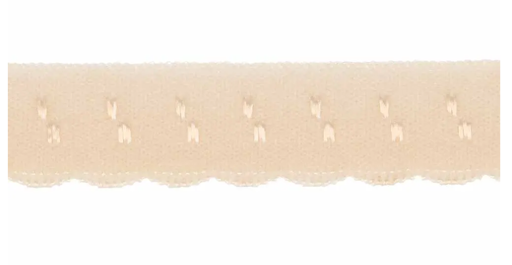 Elastisch Vouwkant beige