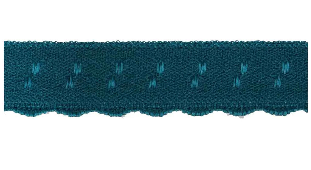 Elastisch Vouwkant donkergroen
