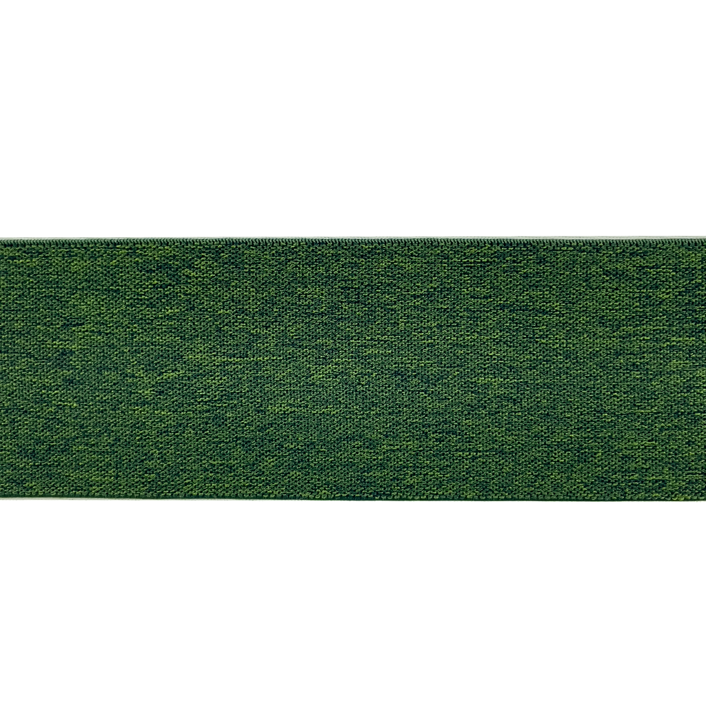 Elastiek Soft Melange 40mm - Groen