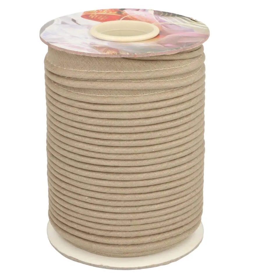 Paspelband kat/polye 3mm zand