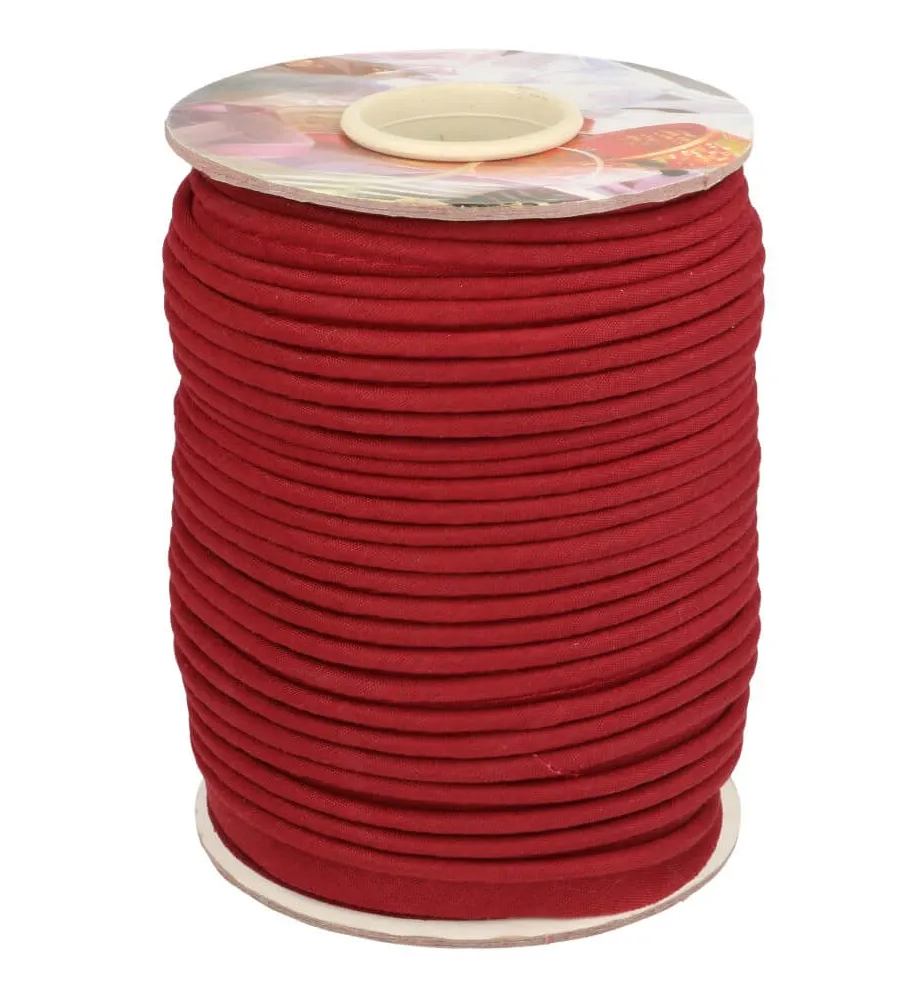 Paspelband kat/polye 3mm burgundy