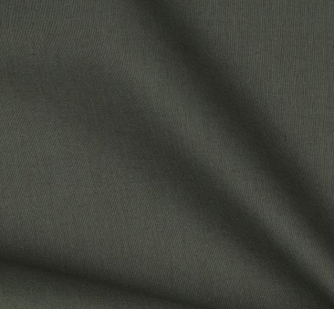 Katoen Uni Dusty dark Green