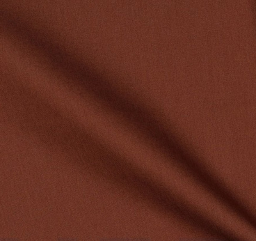 Katoen Uni Dark Cognac