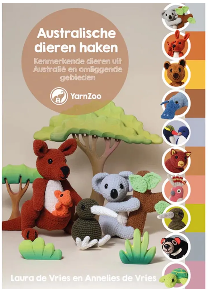 BOEK Australische Dieren Haken - L.&A. de Vries