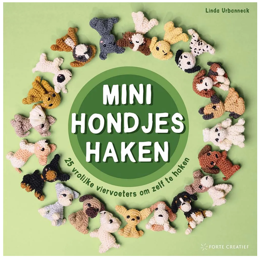 BOEK - Mini hondjes haken - Linda Urbanneck