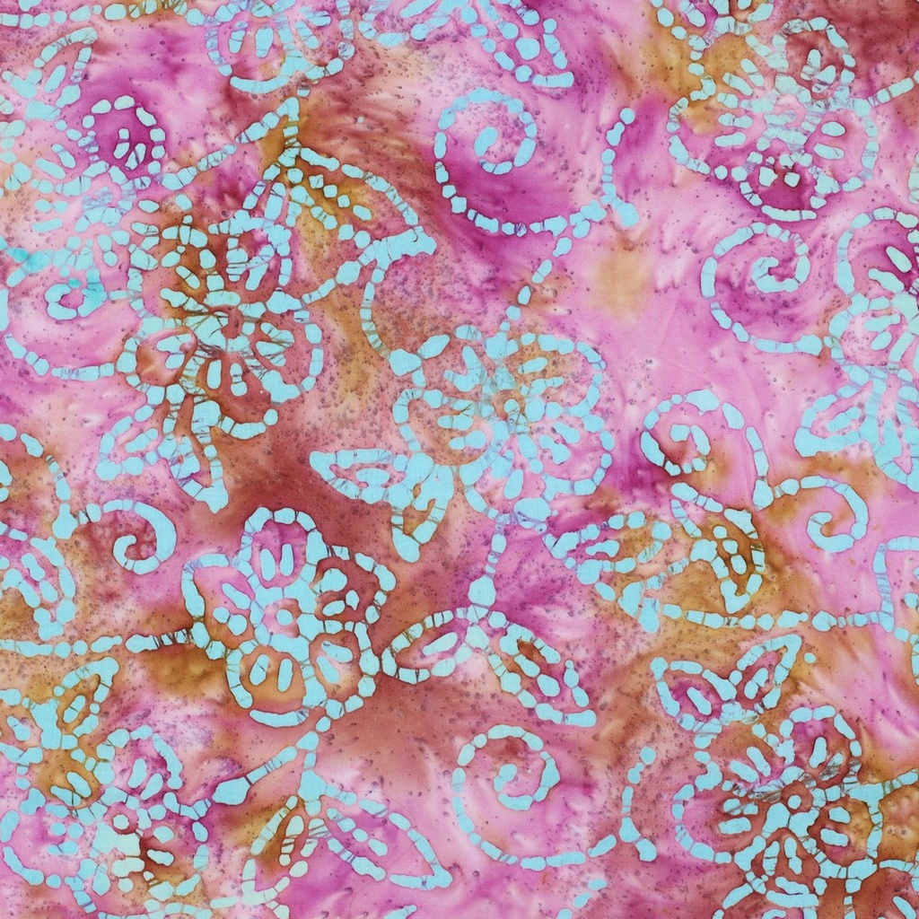 Handcrafted Batik Cotton Pink