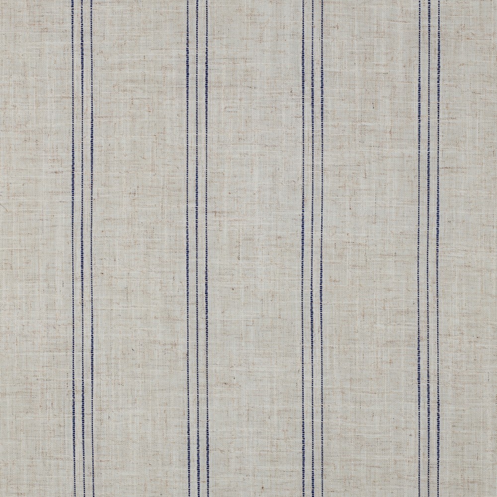 Linen/Visco Blue Stripes
