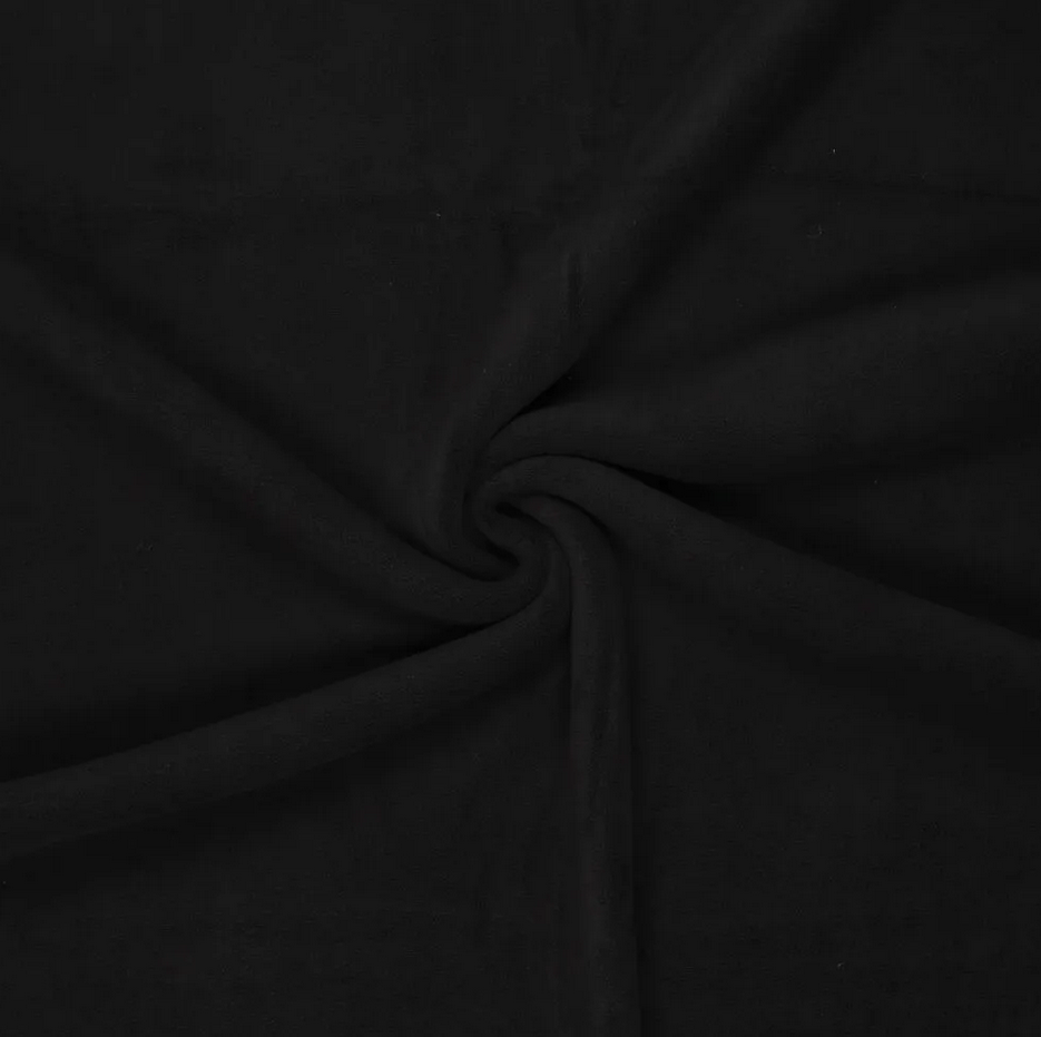 Sport Fleece Double Stretch Black